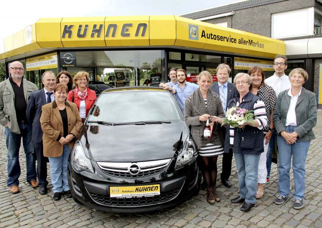 Auto gewonnen: Katrin Hohl muss jetzt erstmal den Führerschein machen 
